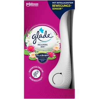 Glade (Brise) Sense & Spray, Raumduft mit Bewegungssensor, Halter & 1 Nachfüller, Relaxing Zen, 18 ml