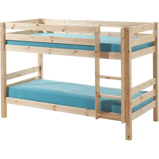Vipack Furniture Etagen-Hochbett Pino Kiefer massiv natur