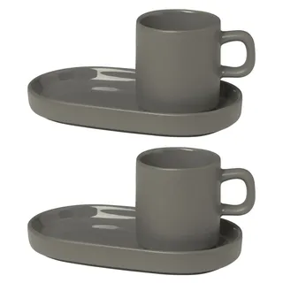 blomus 2er-Set Espressotassen PILAR - B/H/T ca. 8,20x6,80x14,20