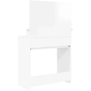 vidaXL Schlafzimmer-Frisiertische Hochglanz Weiß 80 x 39,6 x 135 cm