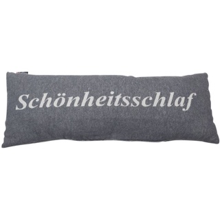 David Fussenegger Kissen gefüllt Silvretta 'Schönheitsschlaf' 30 x 80 cm Grau