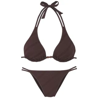 s.Oliver Triangel-Bikini Damen Braun 44 Cup C/D