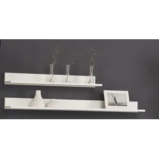 Höltkemeyer Wandregal Happy, 2-tlg., Breite 80 und 120 cm weiß