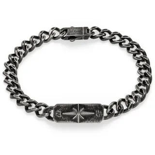 s.Oliver Armband Edelstahl grau SOJ-0076-B-22 Größe 22