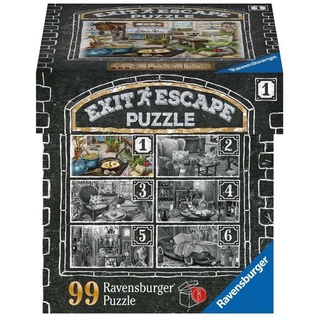 Ravensburger Puzzle Puzzle Exit 99T. Gutshaus-Zimmer 1 168774, 99 Puzzleteile