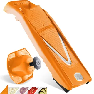 Boerner Pharma V5 Gurkenhobel Scheiben 3-tlg. Orange