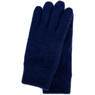 Strickhandschuhe KESSLER "Yuki" Gr. M, blau (dark blue) Damen Handschuhe Fingerhandschuhe wind- und wasserabweisend
