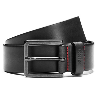 HUGO Gionio Sz40 Leather Belt W80 Black
