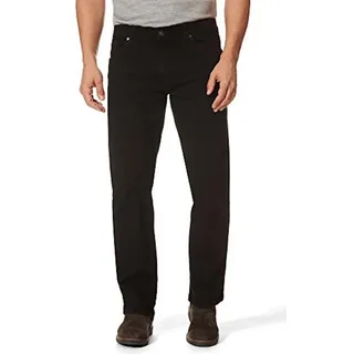 Stooker Men Straight-Jeans Frisco Herren Stretch Jeans - Black denim schwarz W33