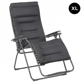 Lafuma Futura XL BeComfort Relaxsessel 76 x 90 x 127 cm dark grey klappbar LFM3131-8902