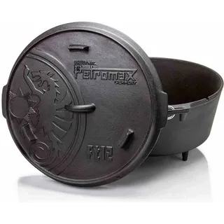 Petromax Feuertopf Ft12 Mit Füßen 10,8 Liter Gusseisen 42x24x39 Cm Dutch Oven
