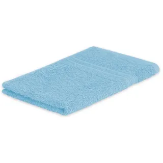 EXKLUSIV HEIMTEXTIL Gästehandtuch 30 x 50 cm hellblau