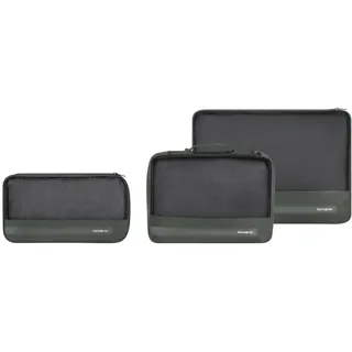 Samsonite Packwürfel TA Revolution 3tlg. Packing Cubes green