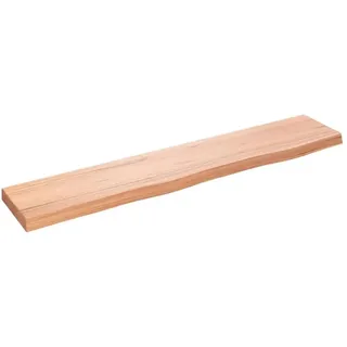 vidaXL Wandregal 100 x 20 x 4 cm Hellbraun