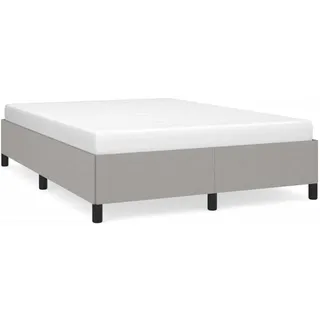 vidaXL Bettgestell 180 x 200 cm Hellgrau
