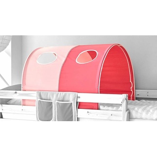 Ticaa Betttunnel B/H/L: 89 cm x 75 100 pink Kinder Kinderbetten Kindermöbel