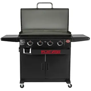 Char-Griller Plancha-Grill Flat IronTM Premium Gas Griddle  (Grillfläche  (B x T): 56 x 46 cm, 14,65 kW, Anzahl Brenner: 4 Stk.)