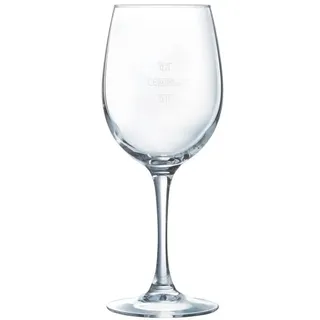 Arcoroc Vina Weinkelch 360ml 18er Set, Weinglas mit Eichstrich 0,1l & 0,2l - 18er Karton, 0,1l + 0,2l Eiche"
