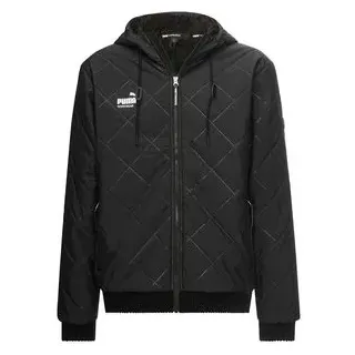 Puma-Workwear Arbeitsjacke Essentials, Winterjacke, schwarz, Größe XL