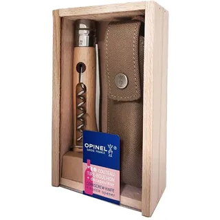 Opinel No 10 mit Korkenzieher / Geschenkbox