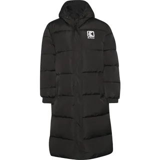 Karl Kani Winterjacke KARL KANI "Karl Kani Damen KW233-030-2 KK Og Hooded Long Puffer Coat", Damen, Gr. XS, schwarz, 100% Polyester, unifarben, normal, ohne Ausschnitt, Jacken Winterjacke