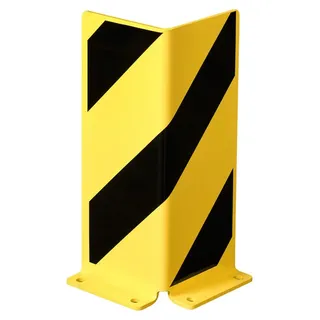 MORAVIA Anfahrschutz Winkel 400 x 160 x 5 mm Schwarz/Gelb