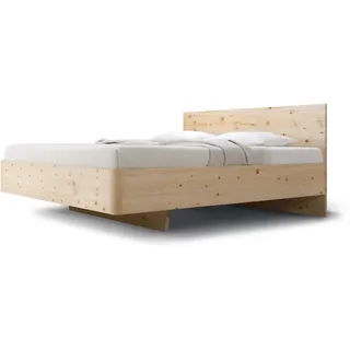 Gaderform Zirbenbett Gardena I - 140x200cm	Zirbe mit Öl behandelt