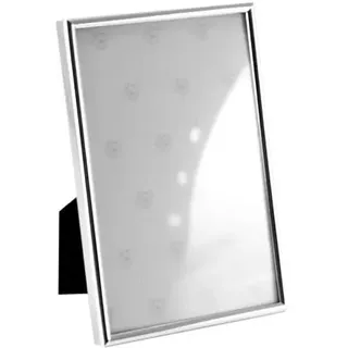 Brillibrum BILDERRAHMEN FOTORAHMEN FOTOFORMAT 6 x 9 x 13 x 10 x 15 x 18 x 12 cm Silber Quadrat Flyer Geschenke Geschenkidee (Bilderrahmen 9x13 cm)