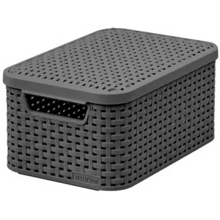 Curver Aufbewahrungsbox Style M mit Deckel anthrazit 1 St.