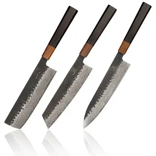 Küchenkompane Messer-Set Shikku Messerset Deluxe (3-tlg)
