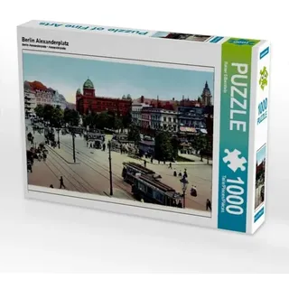 CALVENDO Puzzle Berlin Alexanderplatz 1000 Teile Lege-Größe 64x48cm Foto-Puzzle für glückliche Stunden