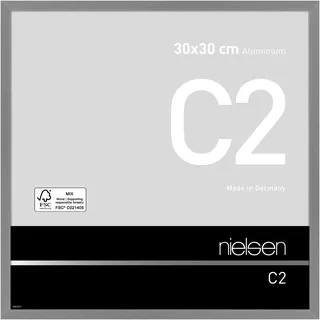 Nielsen Bilderrahmen C2 Grau 30x30 cm 1 St.