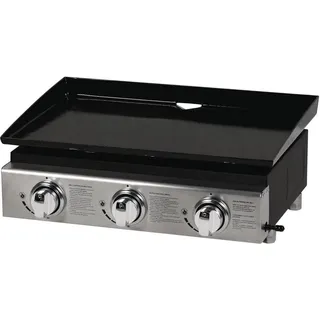 Habitat Garten Plancha, Grau, Metall, 39x20x58 cm, Grills & Outdoor-Küchen, Gasgrills
