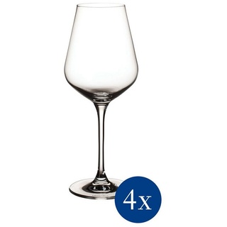 Villeroy & Boch Weißweinglas La Divina Weißweingläser 380 ml 4er Set, Glas weiß
