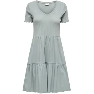 JACQUELINE de YONG JDY Damen Kleid JDYSALSA LIFE S/S SHORT DRESS JRS DIA | Dress - XS
