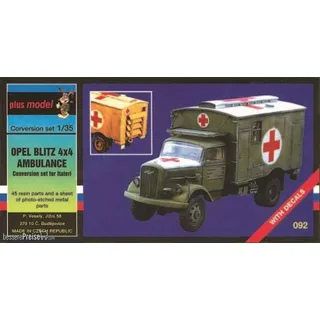 Plus model 92 - Opel Blitz 4x4 Krankenwagen in 1:35