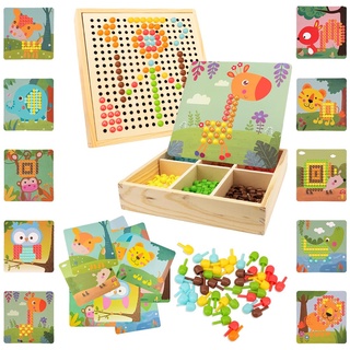 XDeer Spiel, Magnetspiel Baby Montessori Spielzeug Labyrinth