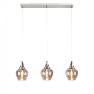 Nowa Retro 3-flg. 65 cm Tropfenform silber