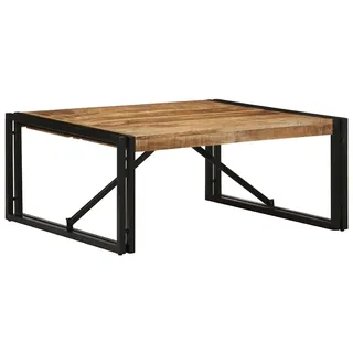 vidaXL Marvin Braun Mangoholz 80 x 80 x 35 cm