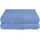 Duschtuch 2 x 70 x 140 cm hellblau
