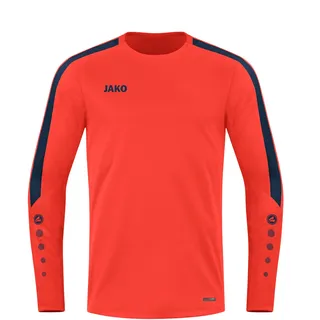 Jako Power Sweatshirt Kinder 375 flame/marine 116