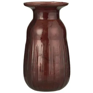 IB Laursen Hyazinthenvase pebbled Glas, Höhe 13.2, Ø 7 cm, coral almond