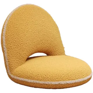 Authentics Einzelsofa, Gelb, Textil, 44x50x47 cm, Wohnzimmer, Sessel, Schlafsessel