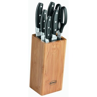 Messerblock RÖSLE CUISINE   Messerset Küchenmesser Blockhalter Messerhalter