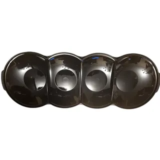 TUPPERWARE Servierschale Tupperware Allegra Perle Servierschale Deckel in schwarz