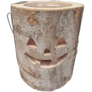 House of Rustic Holzlaterne Halloween Ø 16 x 18 cm