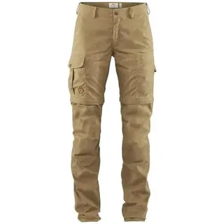 Fjällräven Karla Pro Zip-Off Hosen Beige 44