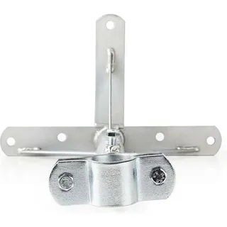 Nedis Satelliten-wandhalterung Minimaler Wandabstand: 550 mm Maximaler Wandabstand: 950 mm Du (Spiegel / Antennen Montage), SAT Zubehör, Silber