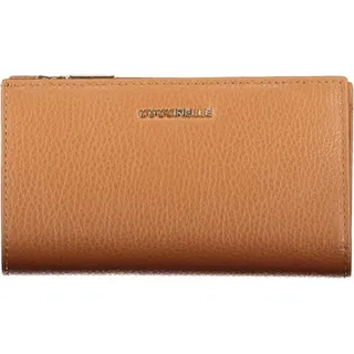 Damen Geldbörse Braun Metallic - Viel Platz mit Stil und Funktionalität - Braun