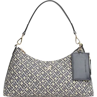 Tommy Hilfiger TH ICON Schultertasche Kunstleder Blue